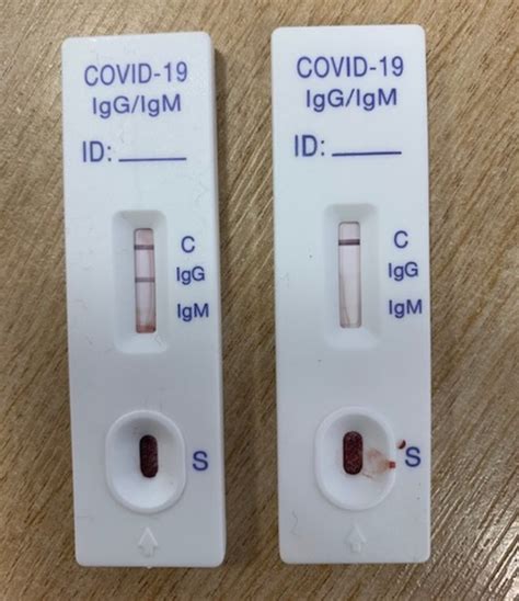 card home test negative results